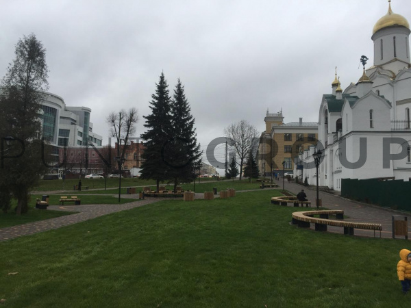 Скамейка  радиусная, 1 п.м. 